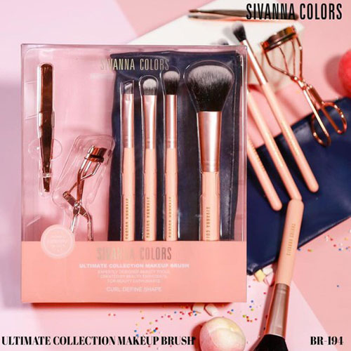 Bộ Cọ Trang Điểm Sivanna Colors Ultimate Collection Thái Lan
