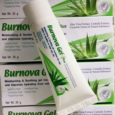 Gel Trị Bỏng Tái Tạo Da Sau Tổn Thương Burnova Gel Plus Thái Lan