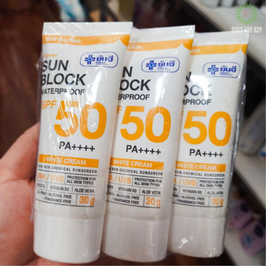 Kem Chống Nắng Yanhee Cream Sun Block SPF 50 PA++ Thái Lan