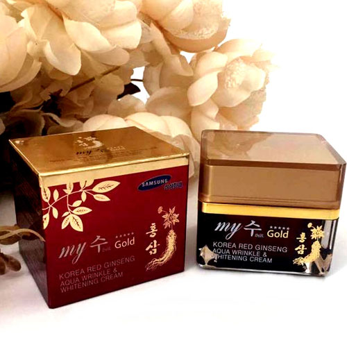 Kem Dưỡng Da Hồng Sâm My Gold Hàn Quốc (Đỏ) 50ml