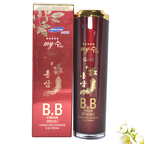 Kem Lót Nền BB Cream Hồng Sâm Đỏ My Gold (40ml)