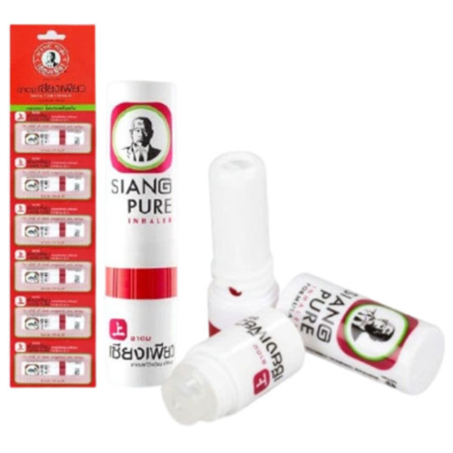 Ống hít thông mũi 2 đầu Siang pure Inhaler & Oil 2 in 1 Thái Lan