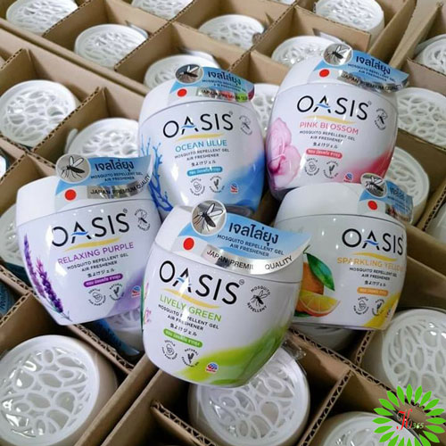 Sáp Thơm Đuổi Muỗi OASIS Thái Lan 180gr