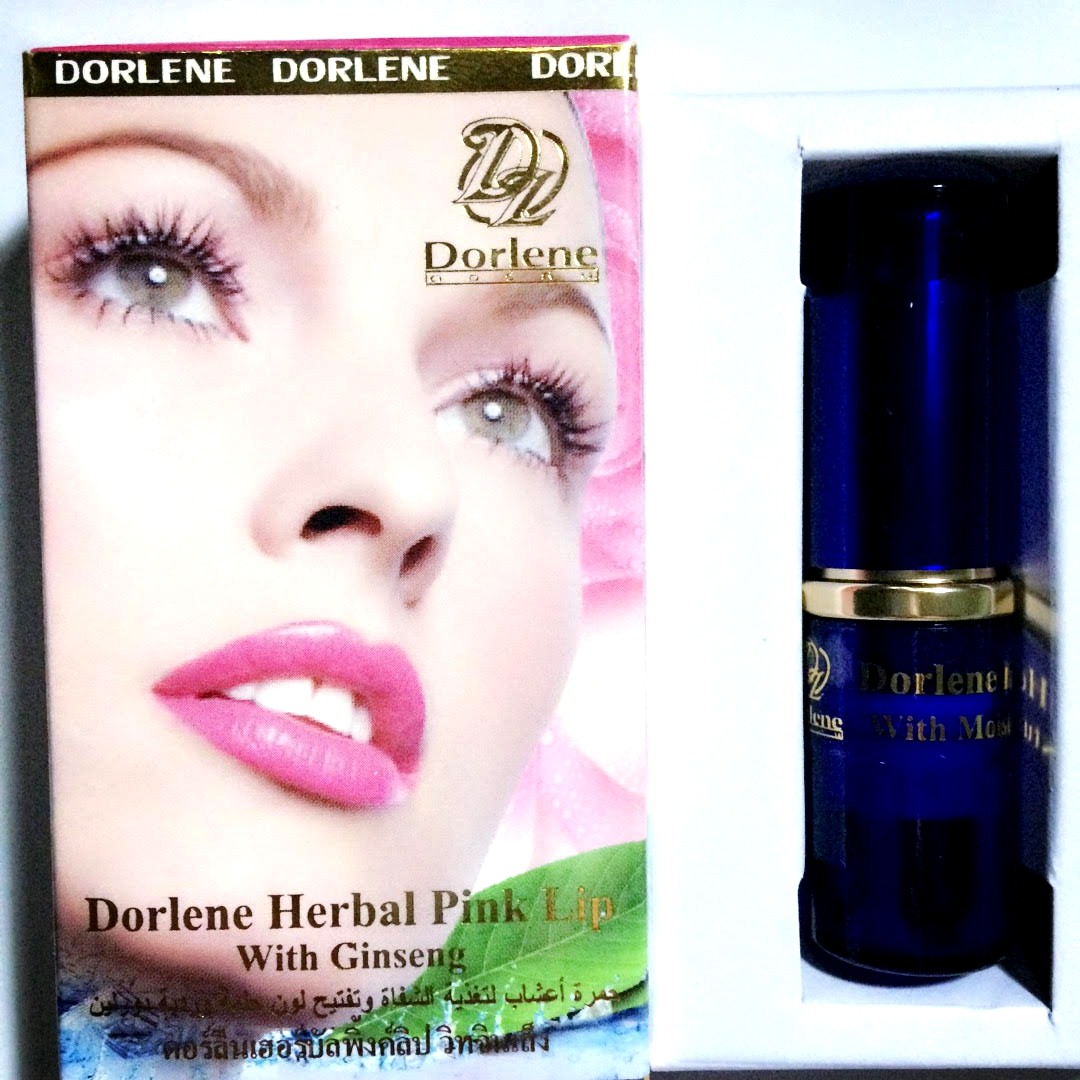 Son Dưỡng trị thâm Dorlene Herbal Pink Lip Thái lan