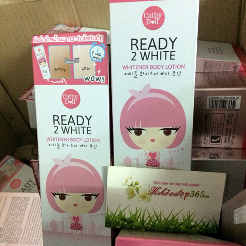 Sữa Dưỡng Trắng Cathy Doll Ready 2 White Body Lotion 150ml
