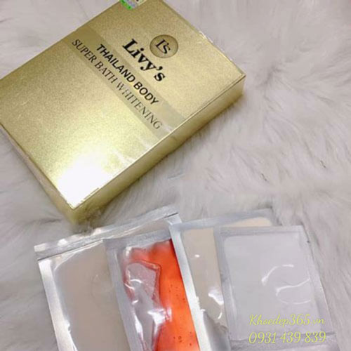 Ủ Tắm Trắng Body Livy's Thái Lan 