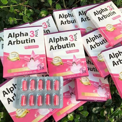 Vỉ Kích Trắng Da Alpha Arbutin Thái Lan