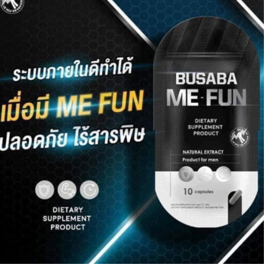 Viên Uống Tăng Cường Sinh Lực Nam Busaba Me Fun Thái Lan