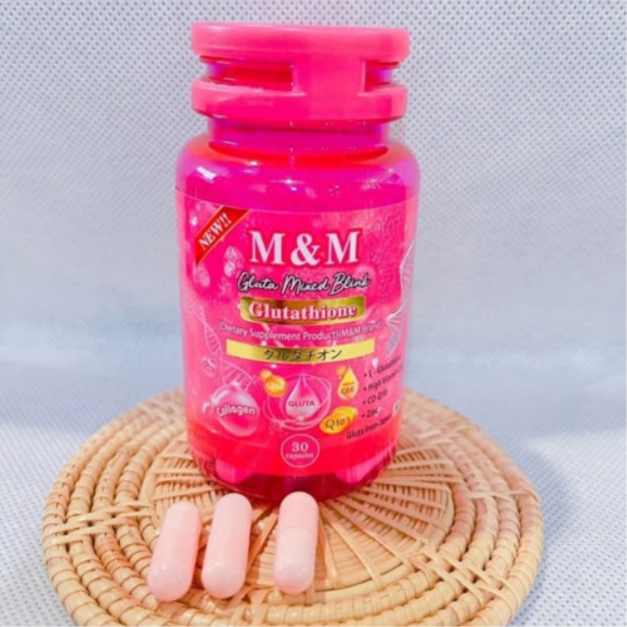 Viên uống trắng da M&M Mato Gluta Thái Lan