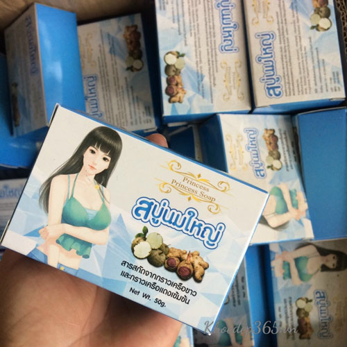 Xà Phòng Nở Ngực Princess Soap Thái Lan