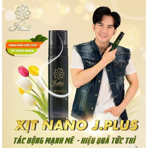 Xịt Tan Mỡ Nano J.Plus Đan Trường