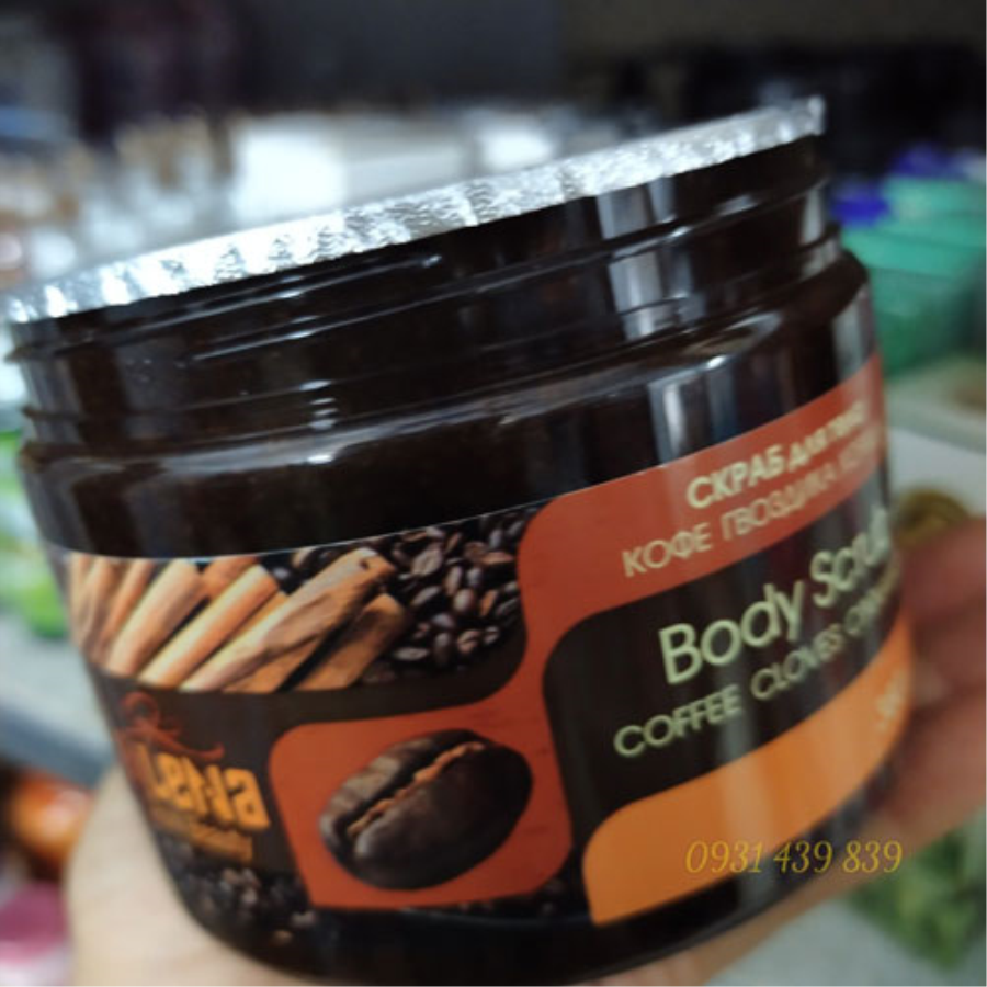 Tẩy Tế Bào Chết Quế Hồi Body Scrub Coffee Cloves Cinnamon Nga Tẩy Tế Bào Chết-1