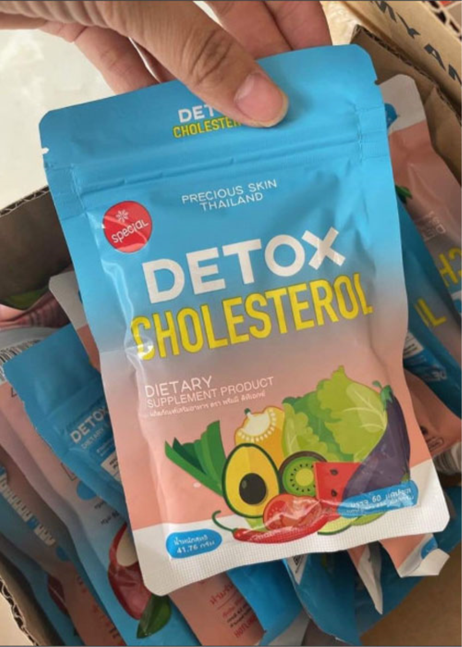 Viên Khử Mỡ Giảm Cân Giấm Táo Detox Cholesterol Thái Lan Tăng - Giảm Cân-1
