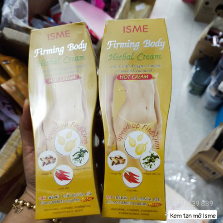 Kem Tan Mỡ ISME Firming Body Herbal Cream Thái Lan Tăng - Giảm Cân-1