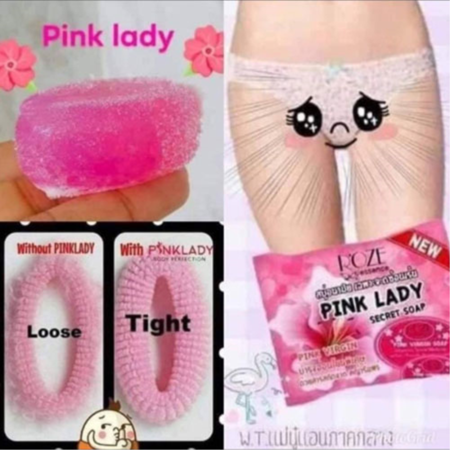 Xà Phòng Se Khít Vùng Kín Pink Lady Secret Soap Thái Lan Phụ khoa-1