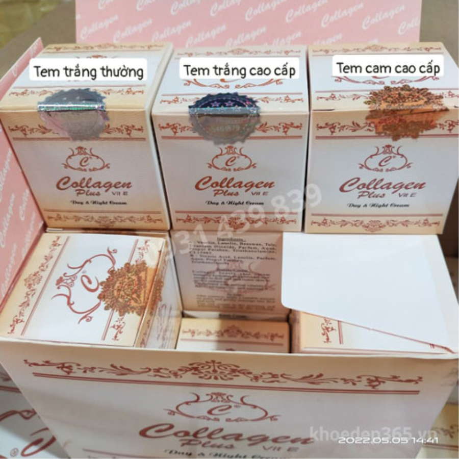 Bộ Kem Đặc Trị Nám, Tàn Nhang Collagen Plus Vit E Indonesia Kem Trị Nám - Tàn Nhang-1