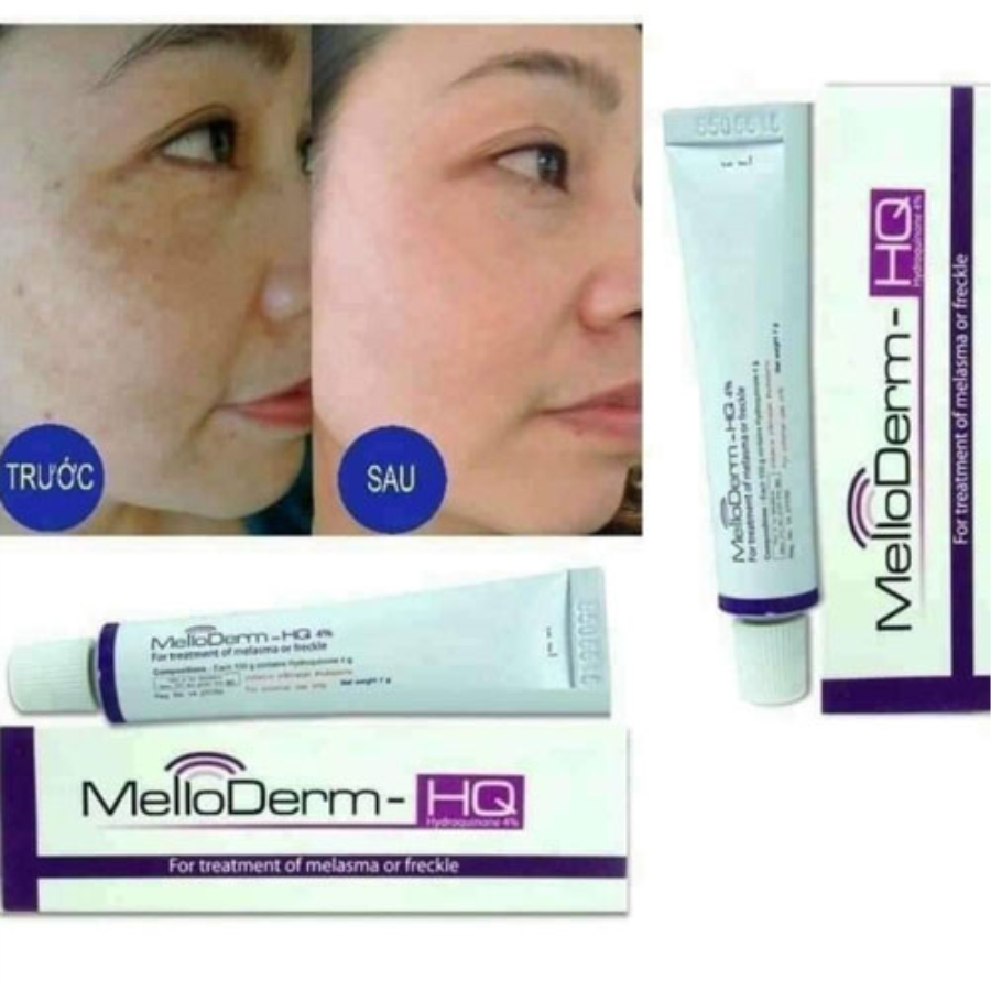 Thuốc Trị Nám Tàn Nhang Đồi Mồi MelloDerm-HQ 4% Thái Lan Kem Trị Nám - Tàn Nhang-1
