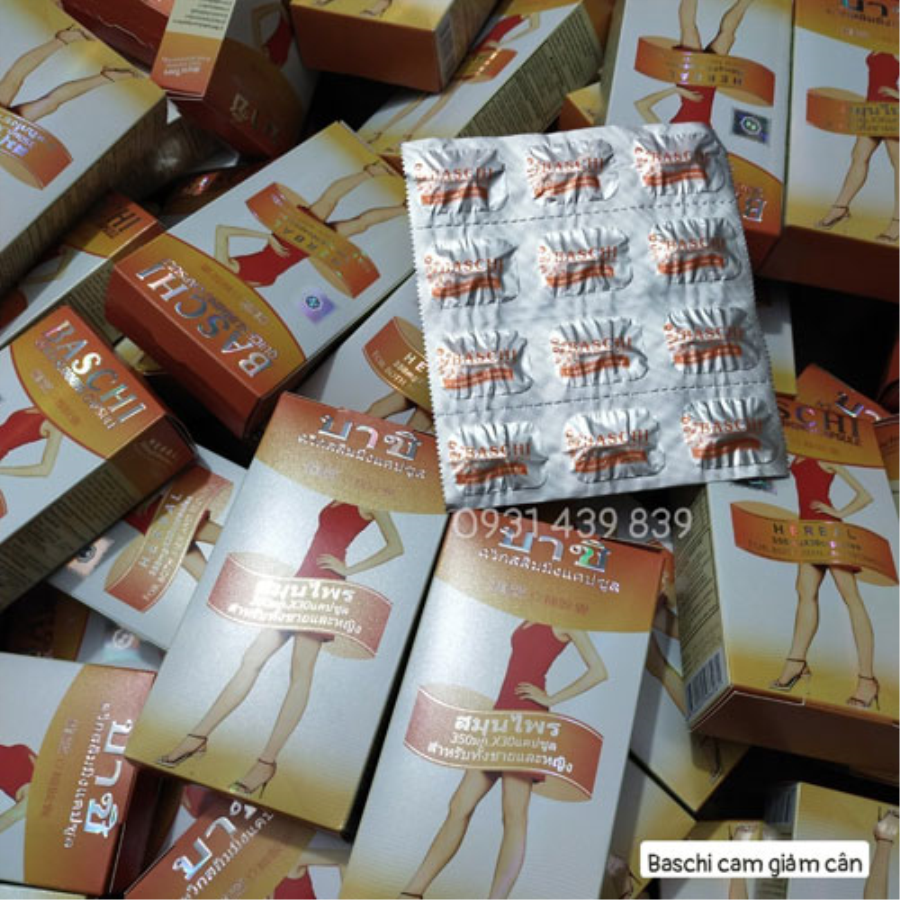 Thuốc Giảm Cân Baschi Cam Thái Lan Tăng - Giảm Cân-1
