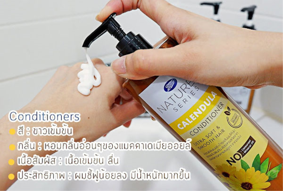 Cặp Gội Xả Gừng Nature's Series Ginger Shampoo and Conditioner Thái Lan Dầu gội-1