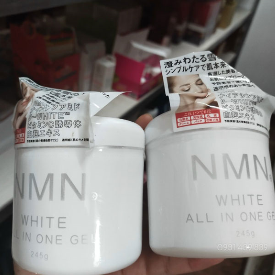 Kem Dưỡng Trắng Da, Chống Lão Hóa NMN White All In One Gel 245g Kem Trị Nám - Tàn Nhang-1