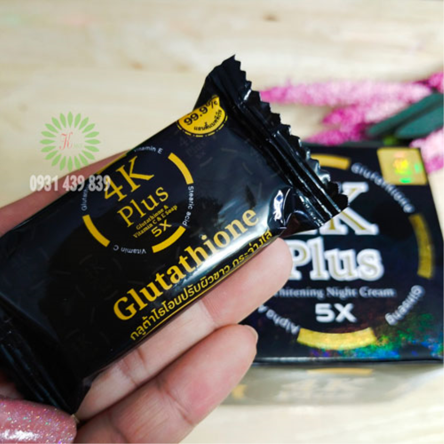 Kem Dưỡng Trắng Da Nhân Sâm 4K Plus Ban Đêm Thái Lan 20gr Kem Dưỡng Trắng Da-1