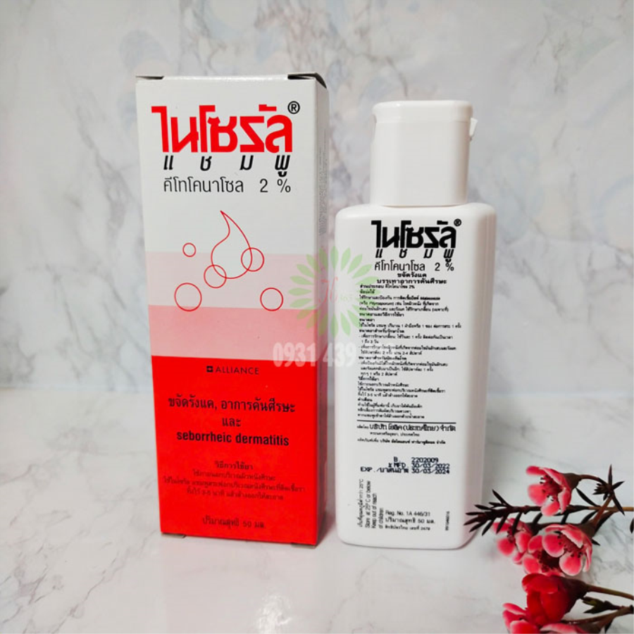 Dầu Gội Trị Gàu, Nấm Nizoral Shampoo Thái Lan Dầu gội-2