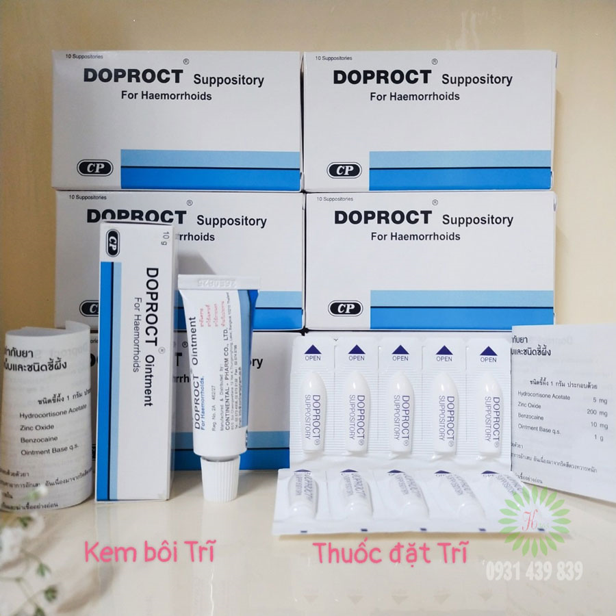 Thuốc Đặt Trị Trĩ DopRoct Thái Lan Sản phẩm khác-1