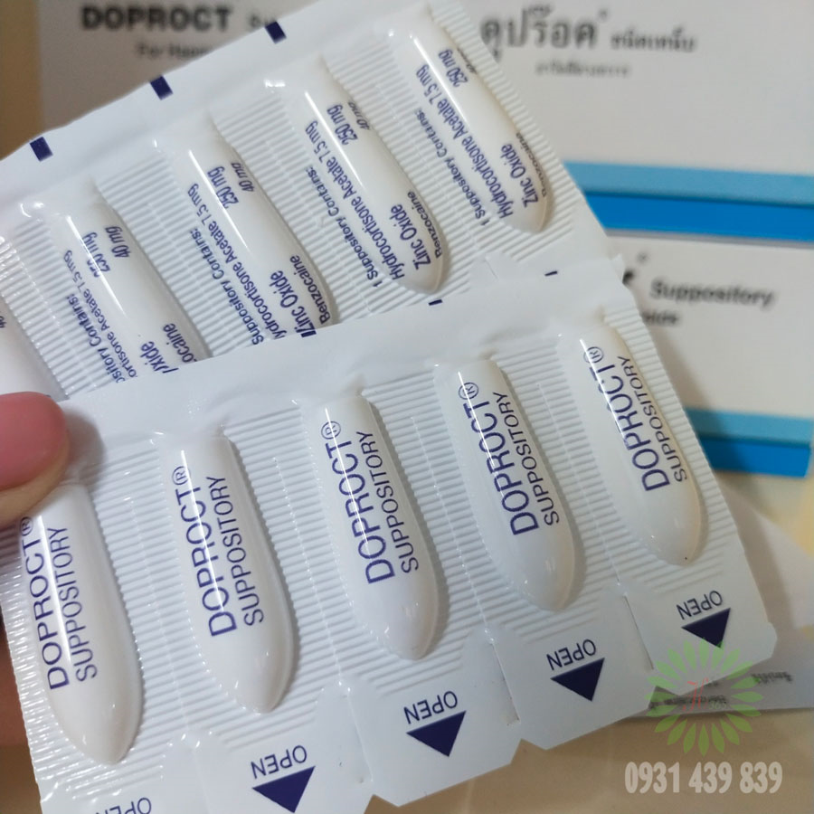 Thuốc Đặt Trị Trĩ DopRoct Thái Lan Sản phẩm khác-3