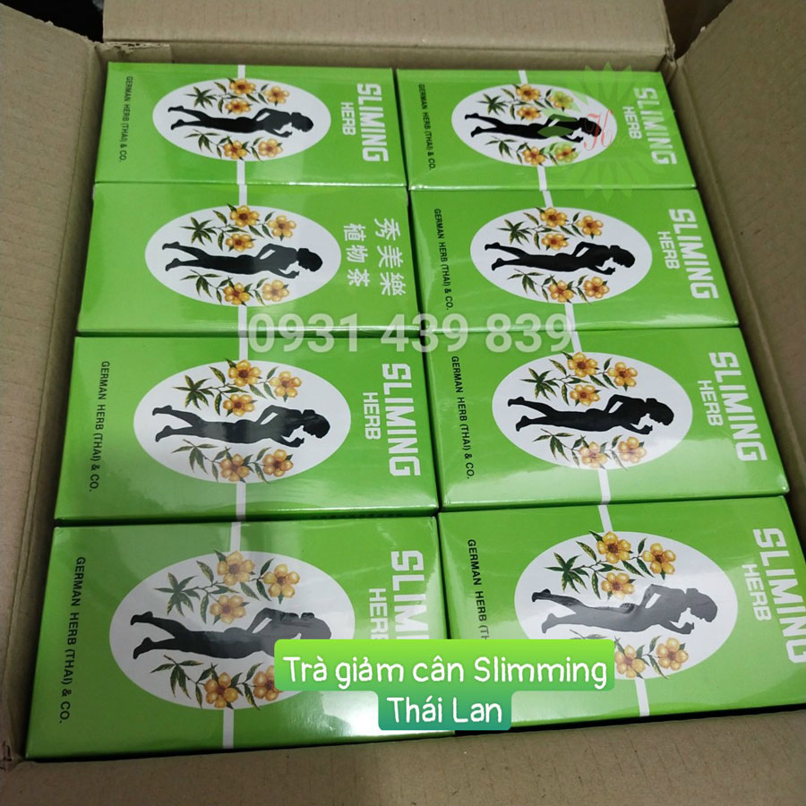 Trà Giảm Cân Thảo Mộc Sliming Herb Thái Lan Kem Dưỡng Toàn Thân-3