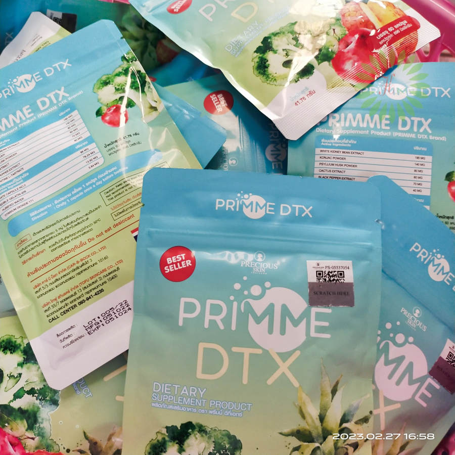 Viên Uống Giảm Cân Detox Primme Thái Lan Tăng - Giảm Cân-1