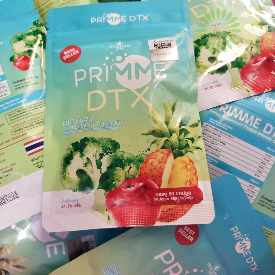 Viên Uống Giảm Cân Detox Primme Thái Lan Tăng - Giảm Cân-2