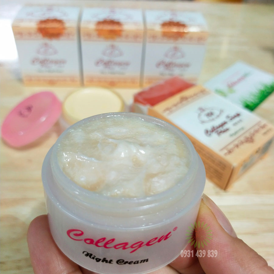 Bộ Kem Đặc Trị Nám, Tàn Nhang Collagen Plus Vit E Indonesia Kem Trị Nám - Tàn Nhang-2
