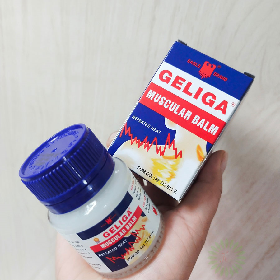 Dầu Cù Là Lửa Geliga Indonesia 40gr Cao Thoa Bóp-1