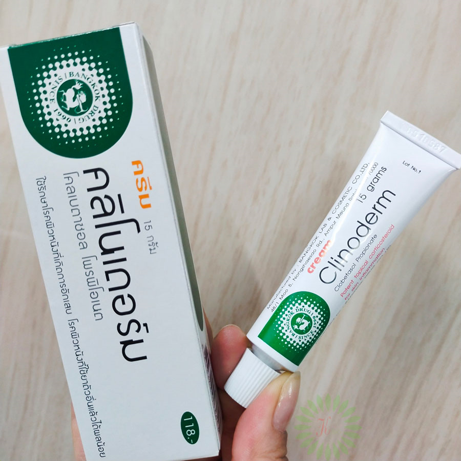 Thuốc đặc trị vảy nến Clinoderm Thái Lan 15gr Thuốc Đặc Trị Vảy Nến-1