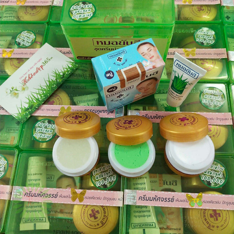 Bộ kem trị thâm, nám, dưỡng trắng da Yanhee Thái Lan Kem Trị Nám - Tàn Nhang-1