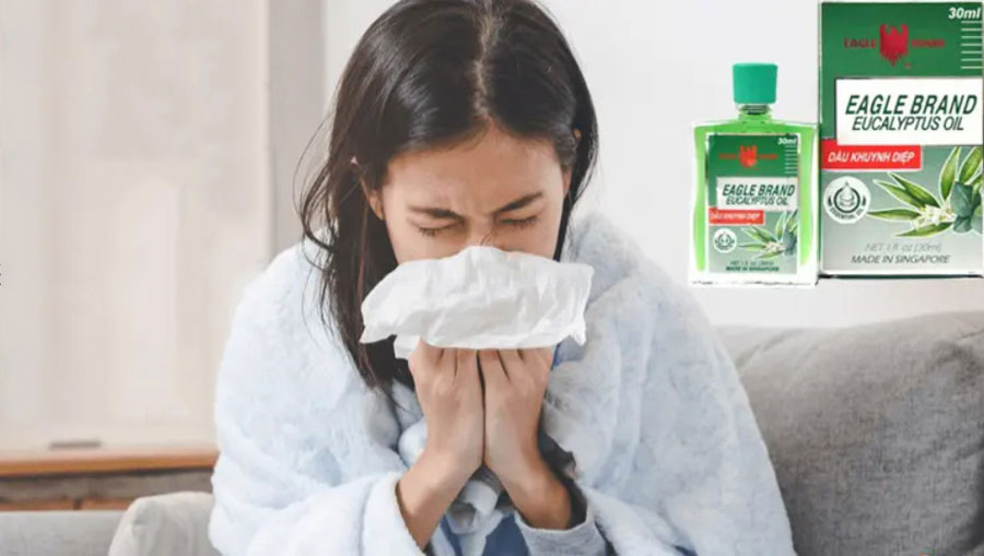 Dầu Khuynh Diệp Eagle Brand Eucalyptus Oil Mỹ 30ml Dầu Thảo Dược-1