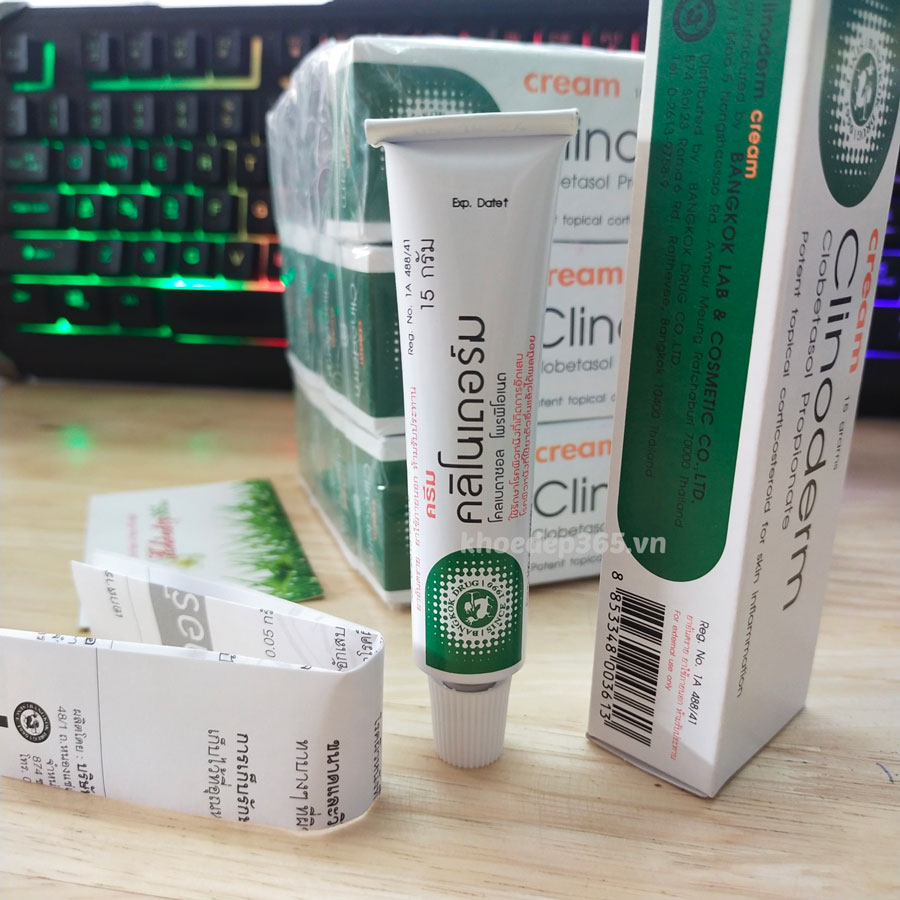 Thuốc đặc trị vảy nến Clinoderm Thái Lan 15gr Thuốc Đặc Trị Vảy Nến-1