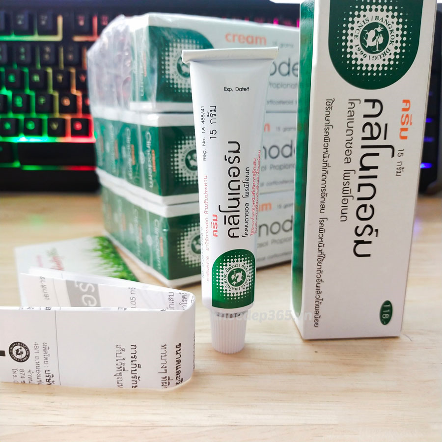 Thuốc đặc trị vảy nến Clinoderm Thái Lan 15gr Thuốc Đặc Trị Vảy Nến-2