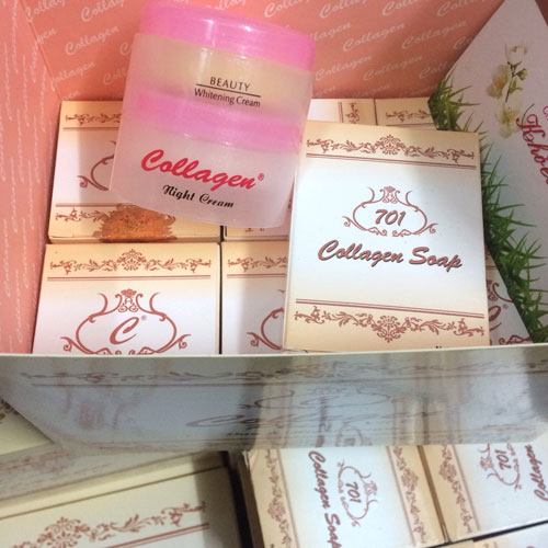 Bộ Kem Đặc Trị Nám, Tàn Nhang Collagen Plus Vit E Indonesia Kem Trị Nám - Tàn Nhang-1