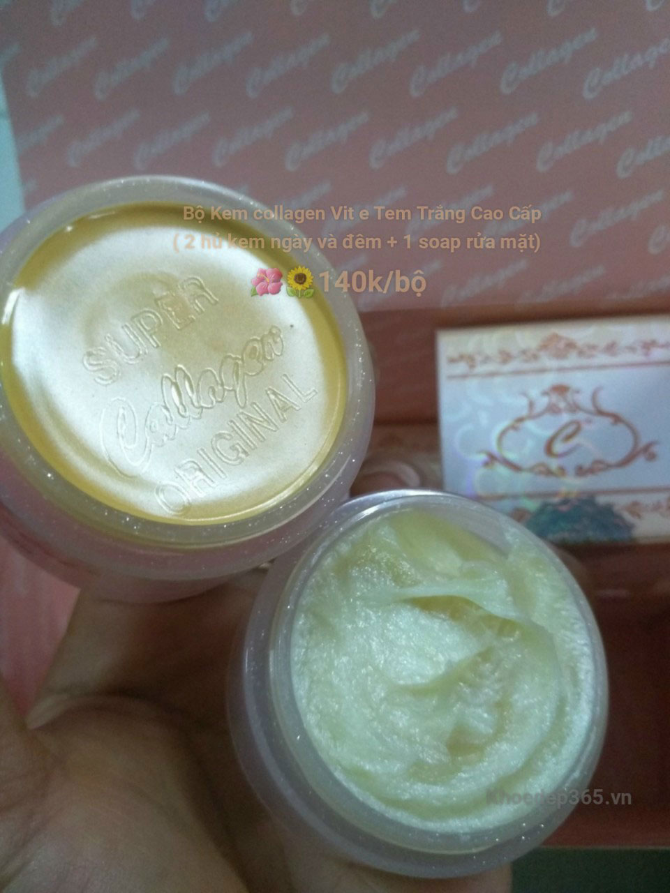 Bộ Kem Đặc Trị Nám, Tàn Nhang Collagen Plus Vit E Indonesia Kem Trị Nám - Tàn Nhang-1