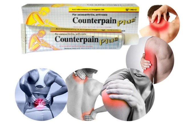 Cao Thoa Bóp Counterpain Plus vàng Thái Lan Cao Thoa Bóp-1