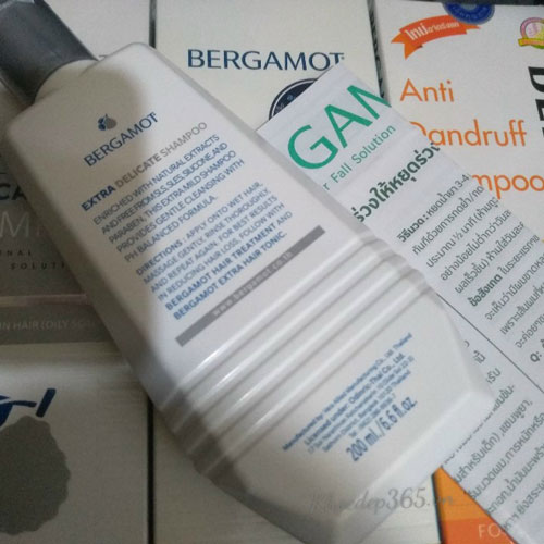 Dầu Gội Trị Rụng Tóc Bergamot Extra Delicate Thái Lan Dầu gội-1