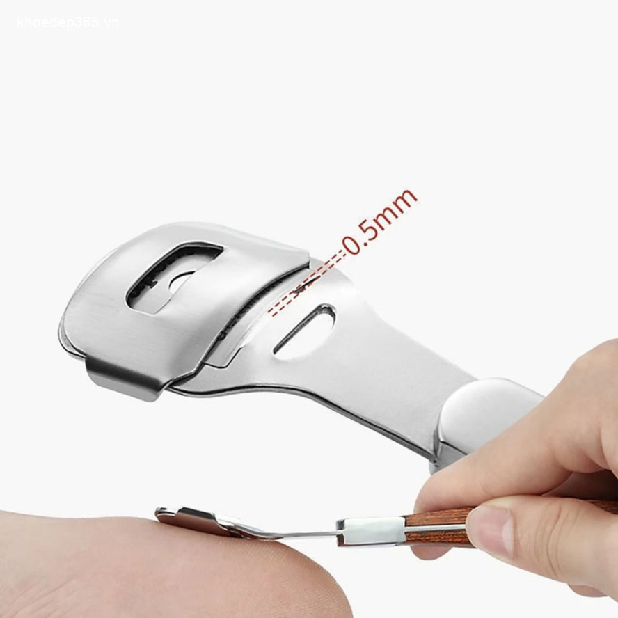 Dụng Cụ Chà Gót chân, Vết Chai Sần Inox Cao Câp Nhà Tắm-1