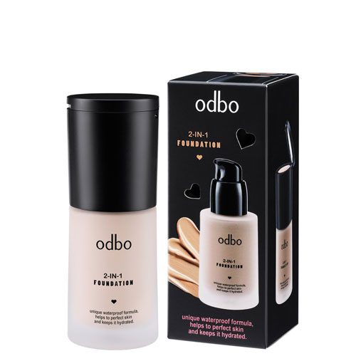 Kem nền, che khuyết điểm 2in1 Odbo Thái Lan Trang điểm mắt-1