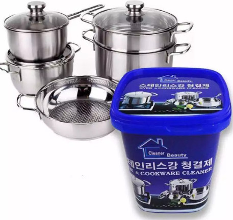 Kem Tẩy Rửa Nhà Bếp Đa Năng OVen CookWare Cleaner Hàn Quốc 500gr Kem tẩy nhà bếp đa năng-1