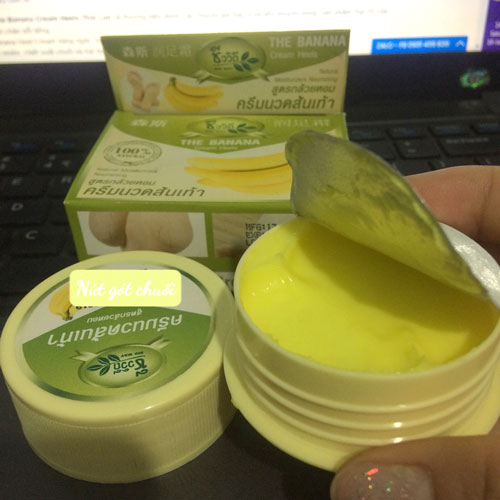 Kem Trị Nứt Gót Chân The Banana Cream Heels Thái Lan 30gr Kem trị nứt gót chân-1