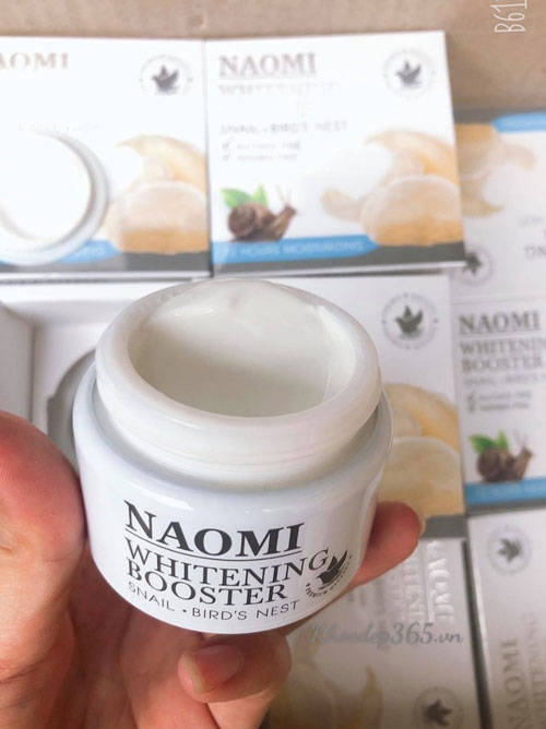 Kem Yến Cao Cấp Dưỡng Trắng Da Naomi Whitening Booster Thái Lan Kem Dưỡng Trắng Da-1