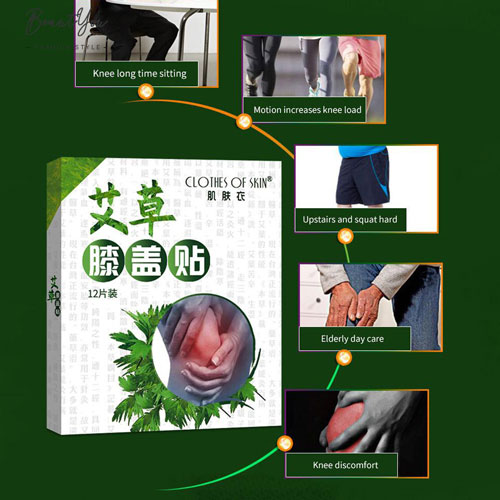 Miếng Dán Ngải Cứu Trị Đau Nhức AiCao Dầu Thảo Dược-1