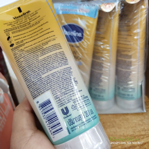 Serum Chống Nắng Dưỡng Da Vaseline Healthy Bright Daily Sun SPF50 Thái Lan Kem Dưỡng Toàn Thân-1