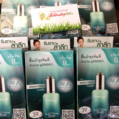 Serum Dưỡng Da Vi Tảo Biển Snowgirl Thái Lan Serum Dưỡng Trắng Da-1